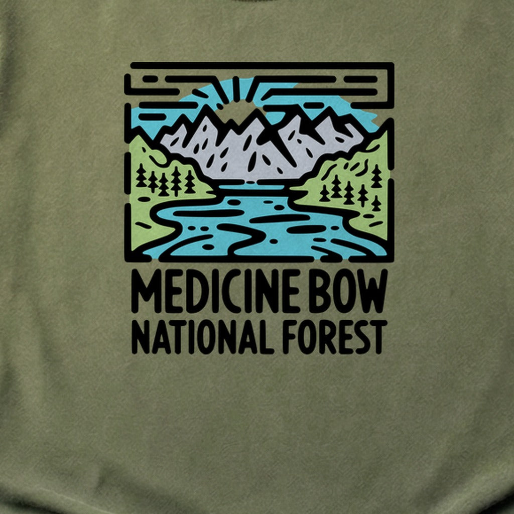 Medicine Bow National Forest Cotton T-Shirt