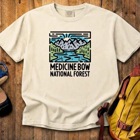 Medicine Bow National Forest Cotton T-Shirt