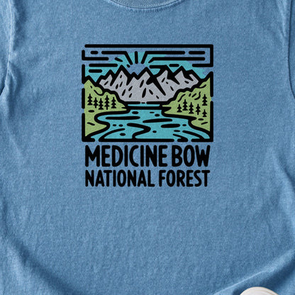 Medicine Bow National Forest Kids Cotton T-Shirt