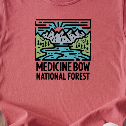 Medicine Bow National Forest Kids Cotton T-Shirt