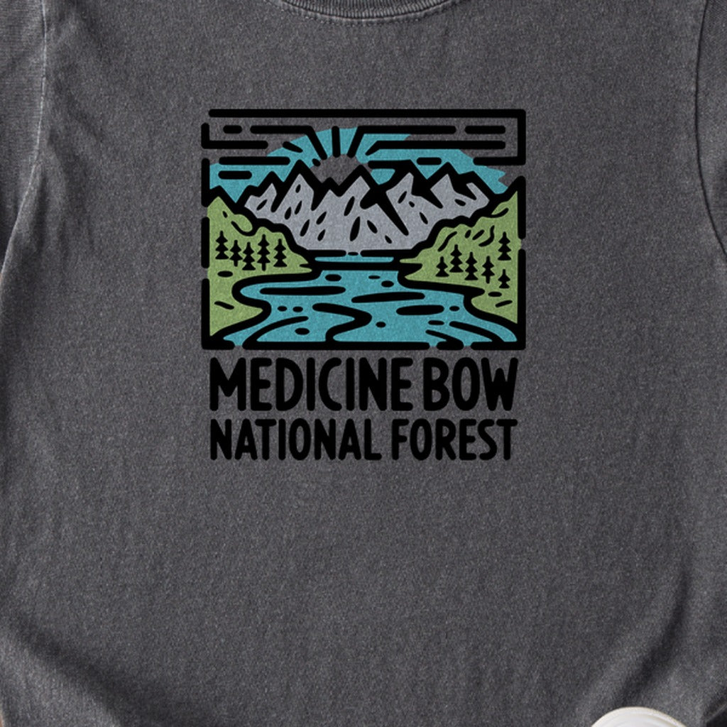 Medicine Bow National Forest Kids Cotton T-Shirt