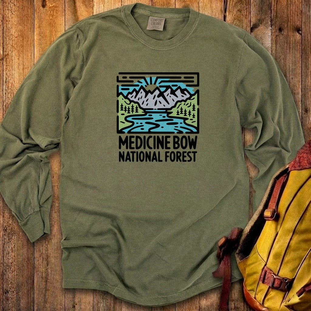 Medicine Bow National Forest Cotton Long Sleeve