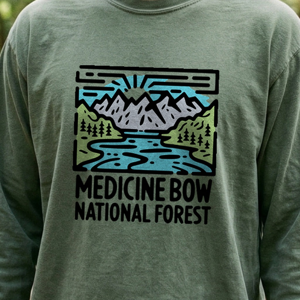 Medicine Bow National Forest Cotton Long Sleeve