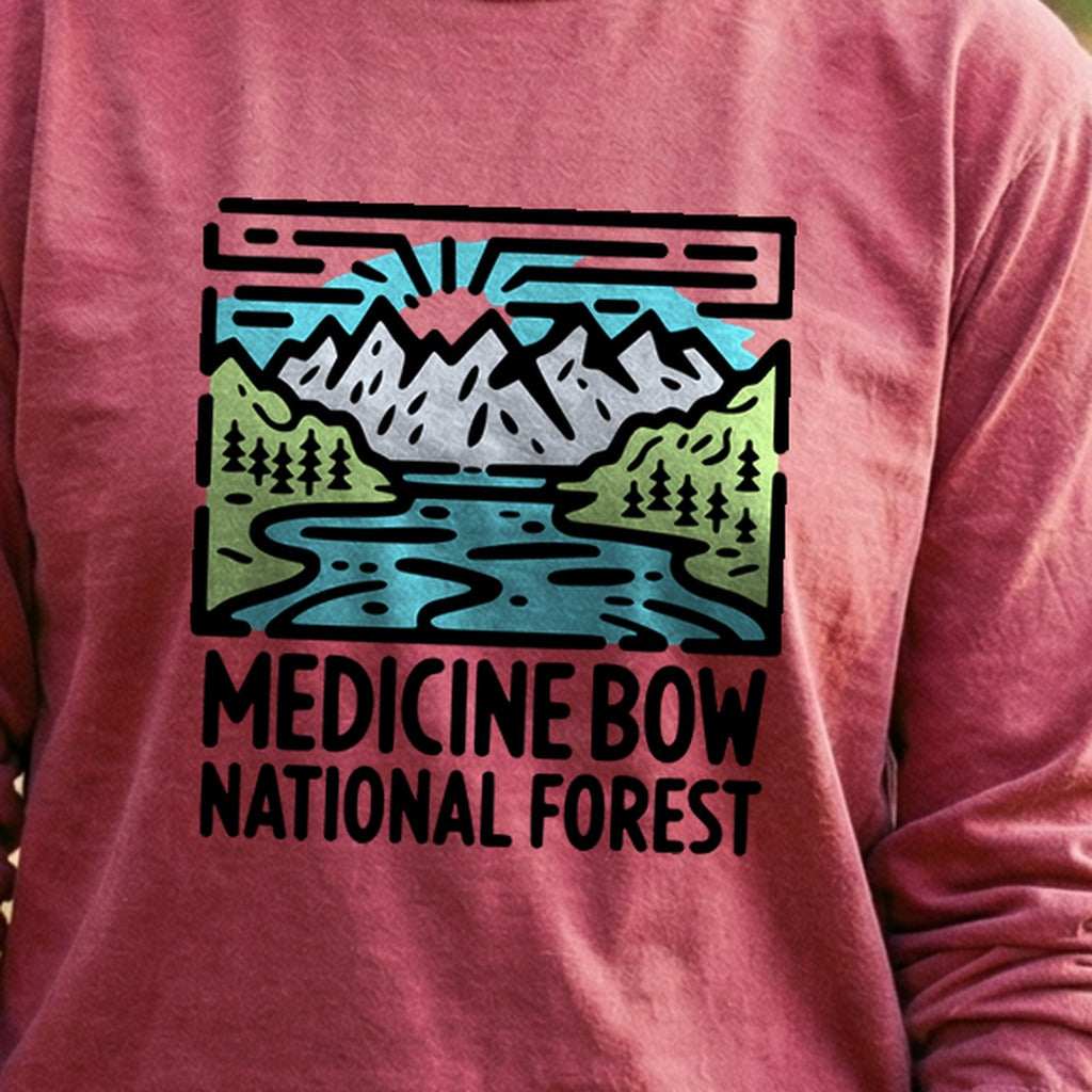Medicine Bow National Forest Cotton Long Sleeve