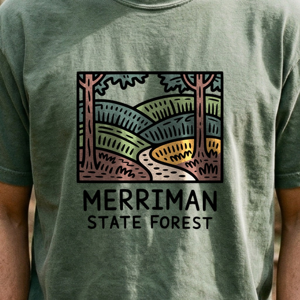 Merriman State Forest Cotton T-Shirt