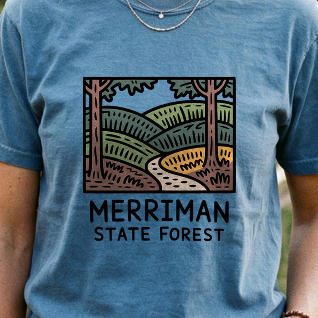 Merriman State Forest Cotton T-Shirt