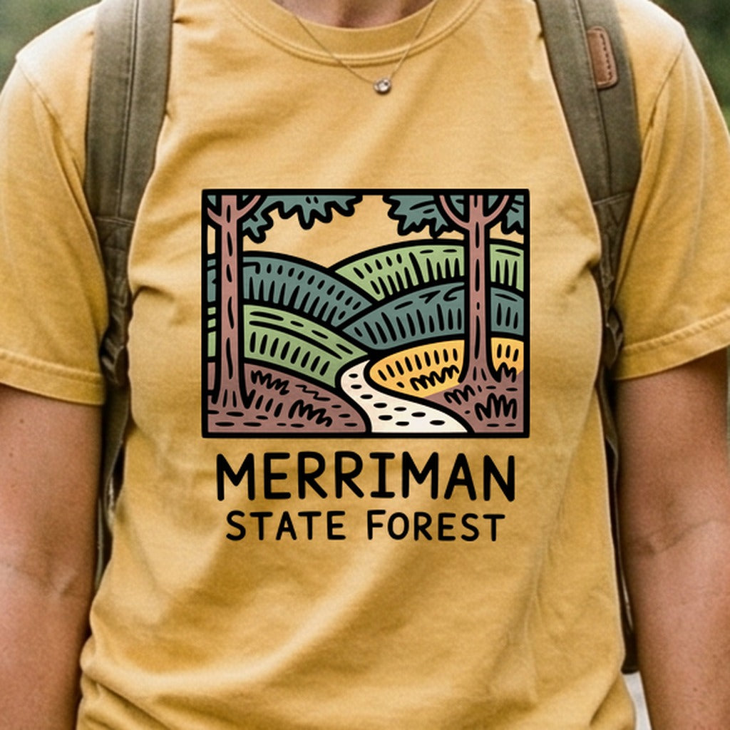 Merriman State Forest Cotton T-Shirt