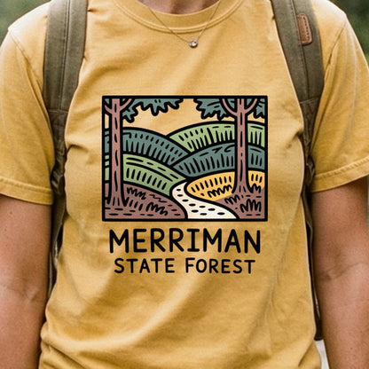 Merriman State Forest Cotton T-Shirt
