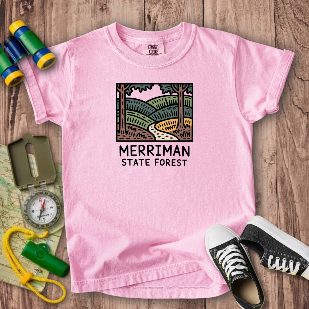 Merriman State Forest Kids Cotton T-Shirt