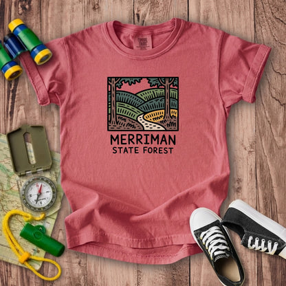 Merriman State Forest Kids Cotton T-Shirt