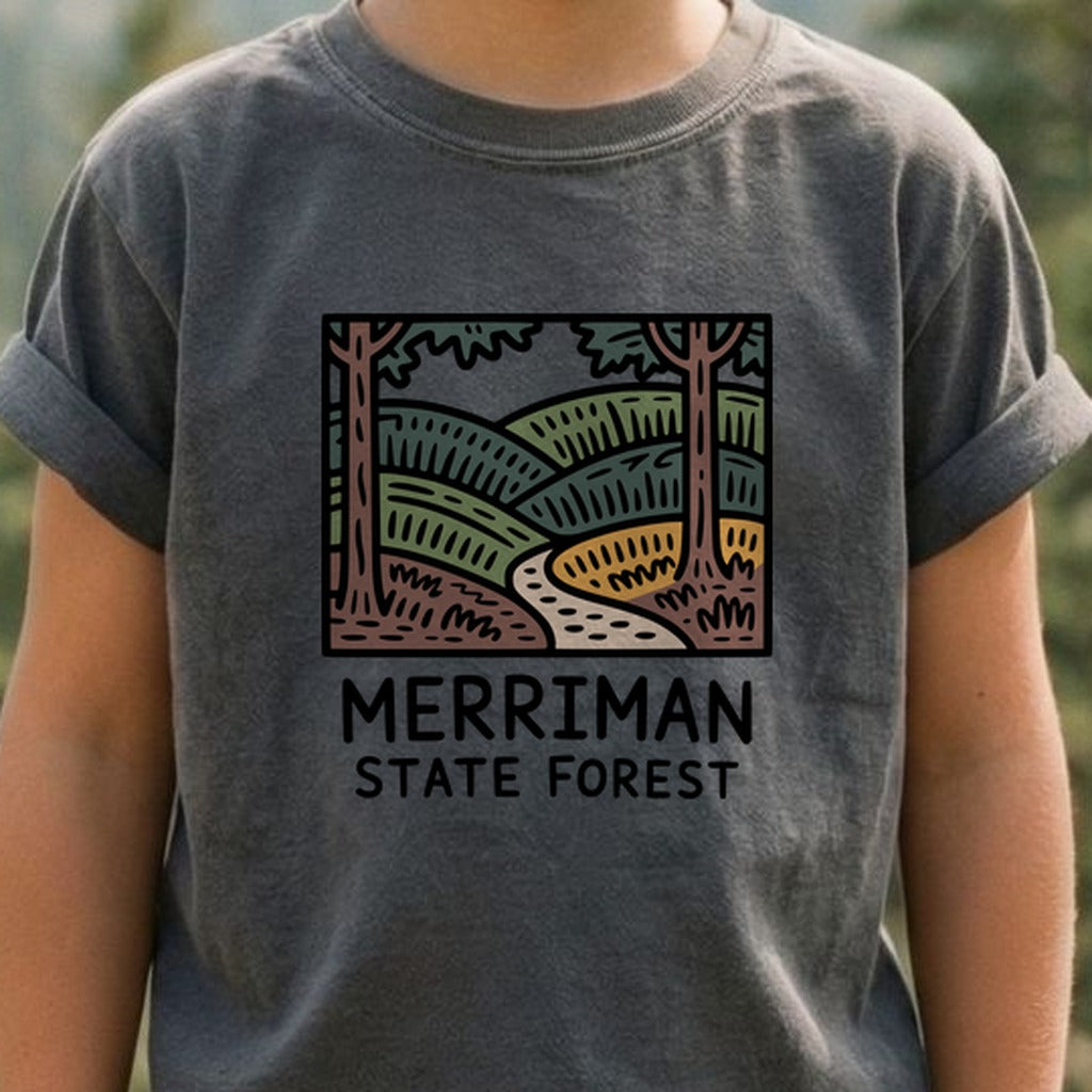 Merriman State Forest Kids Cotton T-Shirt