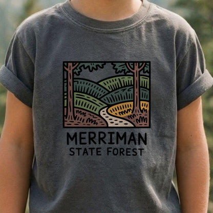 Merriman State Forest Kids Cotton T-Shirt