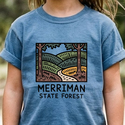 Merriman State Forest Kids Cotton T-Shirt