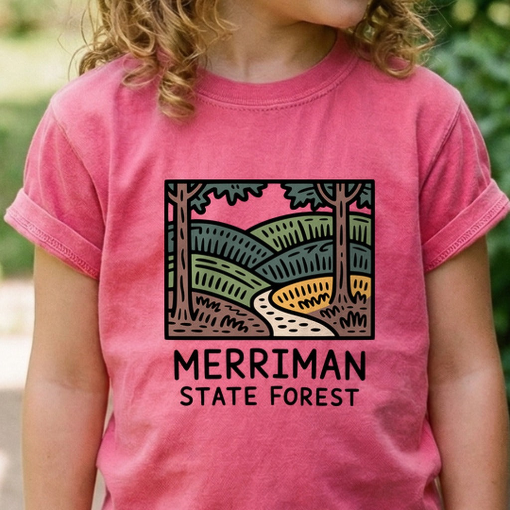 Merriman State Forest Kids Cotton T-Shirt