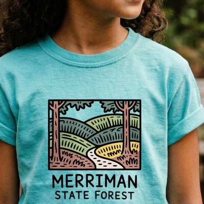 Merriman State Forest Kids Cotton T-Shirt
