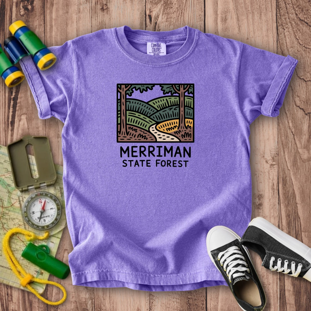Merriman State Forest Kids Cotton T-Shirt