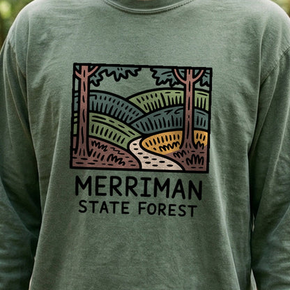 Merriman State Forest Cotton Long Sleeve
