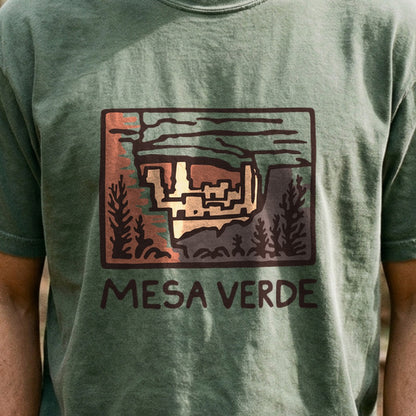 Mesa Verde National Park Cotton T-Shirt