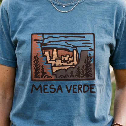 Mesa Verde National Park Cotton T-Shirt