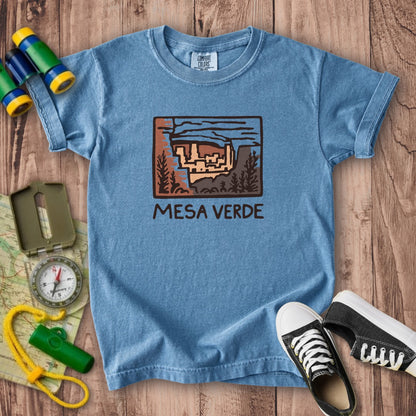 Mesa Verde National Park Kids Cotton T-Shirt