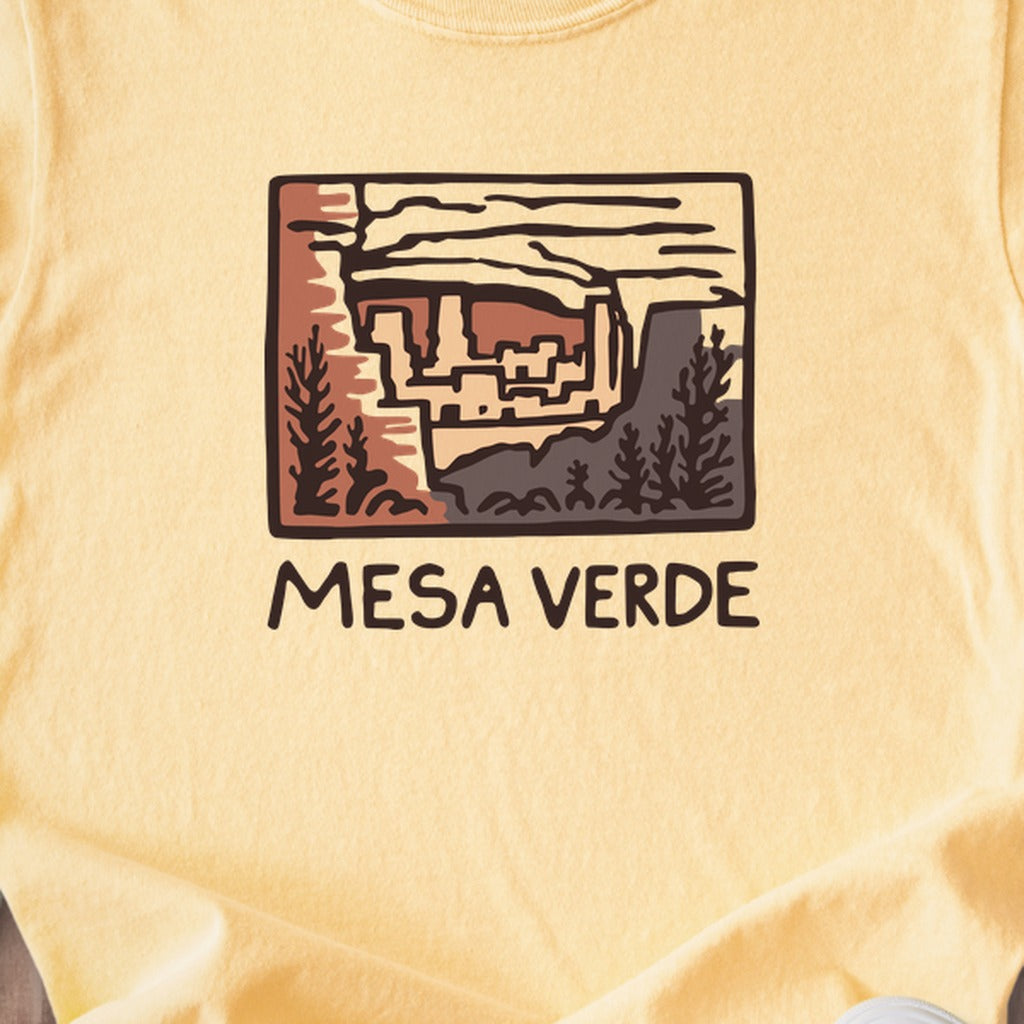 Mesa Verde National Park Kids Cotton T-Shirt
