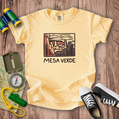 Mesa Verde National Park Kids Cotton T-Shirt