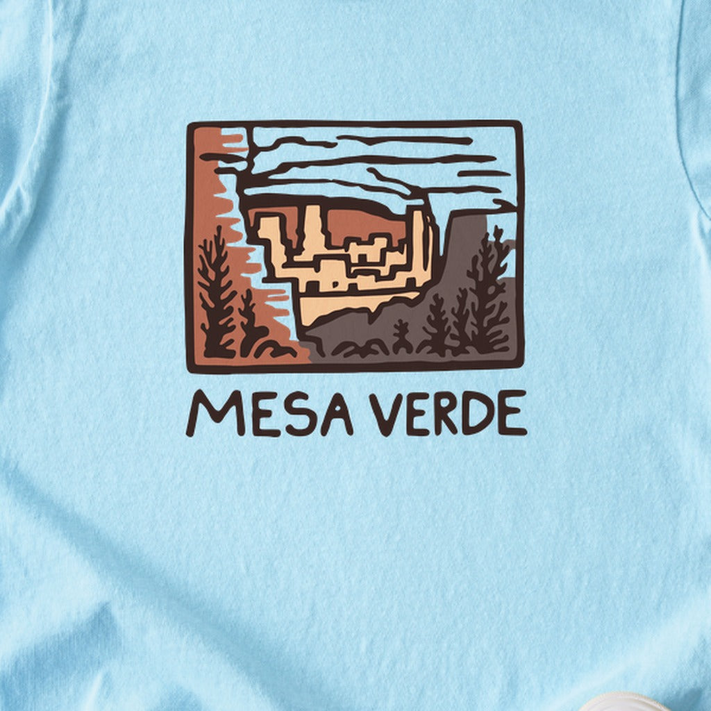 Mesa Verde National Park Kids Cotton T-Shirt