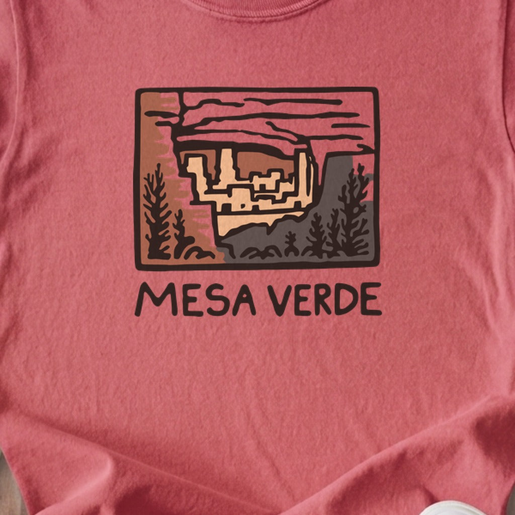 Mesa Verde National Park Kids Cotton T-Shirt