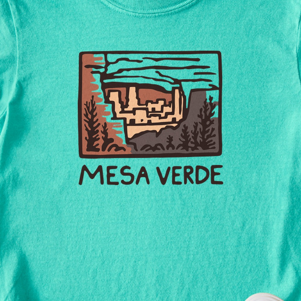 Mesa Verde National Park Kids Cotton T-Shirt