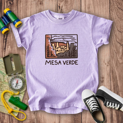 Mesa Verde National Park Kids Cotton T-Shirt