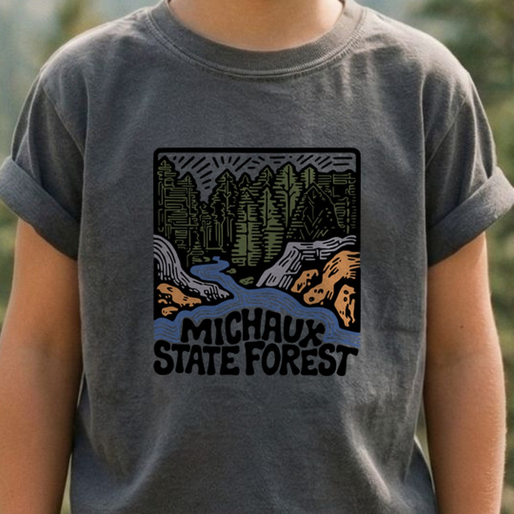 Michaux State Forest Kids Cotton T-Shirt