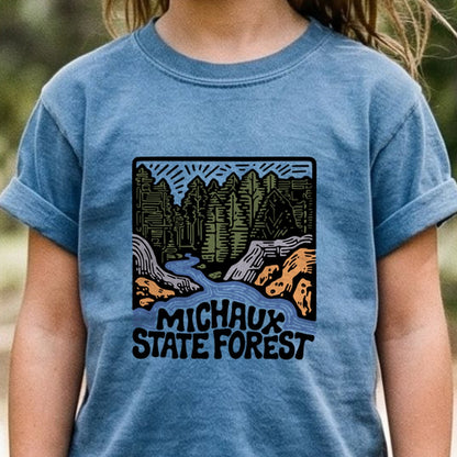 Michaux State Forest Kids Cotton T-Shirt