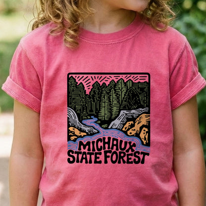 Michaux State Forest Kids Cotton T-Shirt