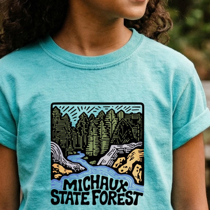 Michaux State Forest Kids Cotton T-Shirt