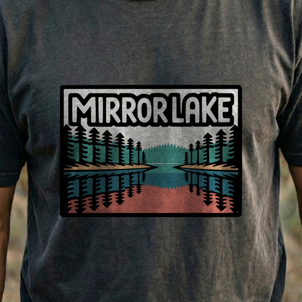 Mirror Lake Cotton T-Shirt