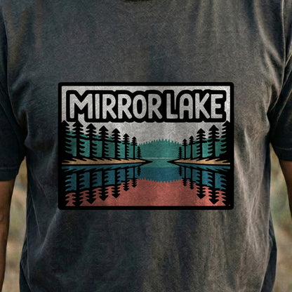 Mirror Lake Cotton T-Shirt