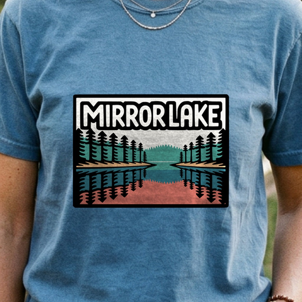 Mirror Lake Cotton T-Shirt