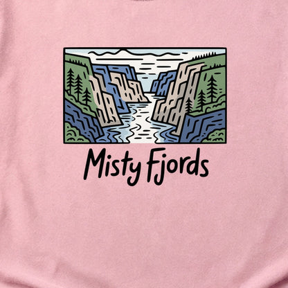 Misty Fjords National Monument Cotton T-Shirt