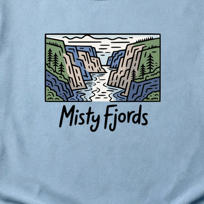 Misty Fjords National Monument Cotton T-Shirt