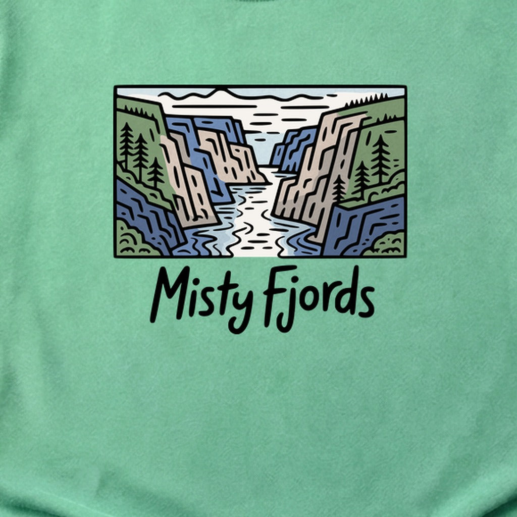 Misty Fjords National Monument Cotton T-Shirt