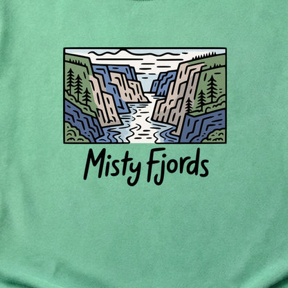 Misty Fjords National Monument Cotton T-Shirt