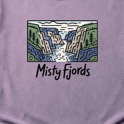 Misty Fjords National Monument Cotton T-Shirt