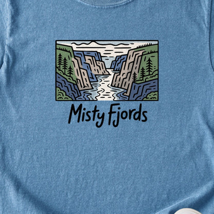 Misty Fjords National Monument Kids Cotton T-Shirt