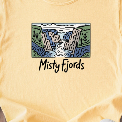 Misty Fjords National Monument Kids Cotton T-Shirt