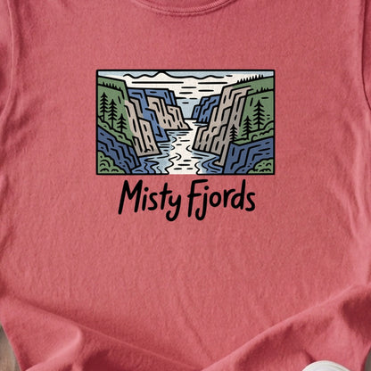 Misty Fjords National Monument Kids Cotton T-Shirt