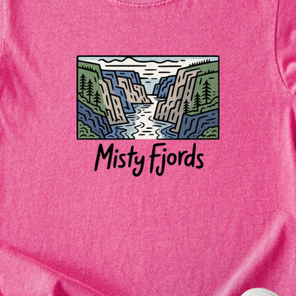 Misty Fjords National Monument Kids Cotton T-Shirt