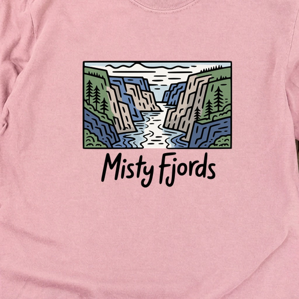 Misty Fjords National Monument Cotton Long Sleeve