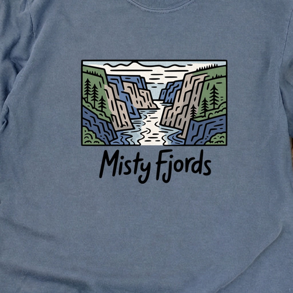 Misty Fjords National Monument Cotton Long Sleeve