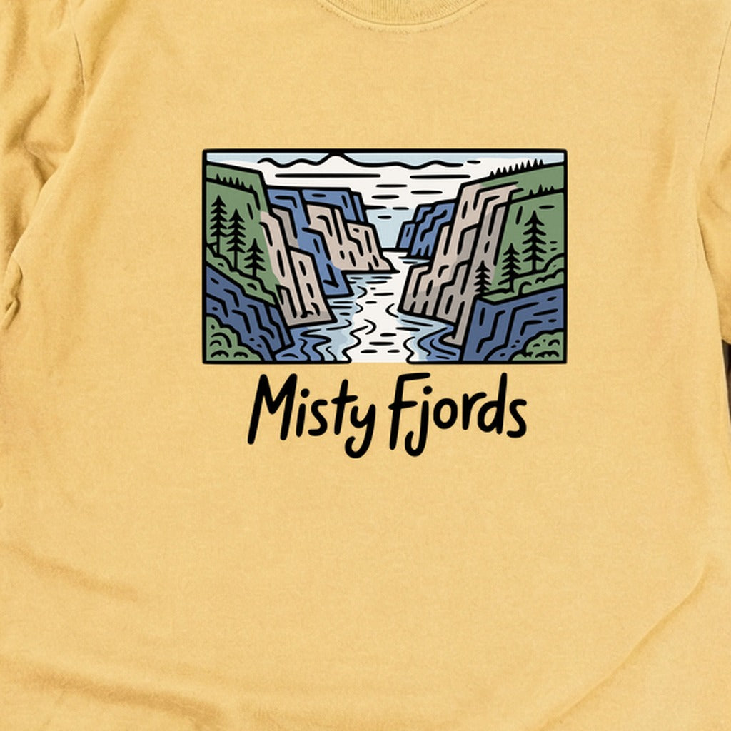 Misty Fjords National Monument Cotton Long Sleeve