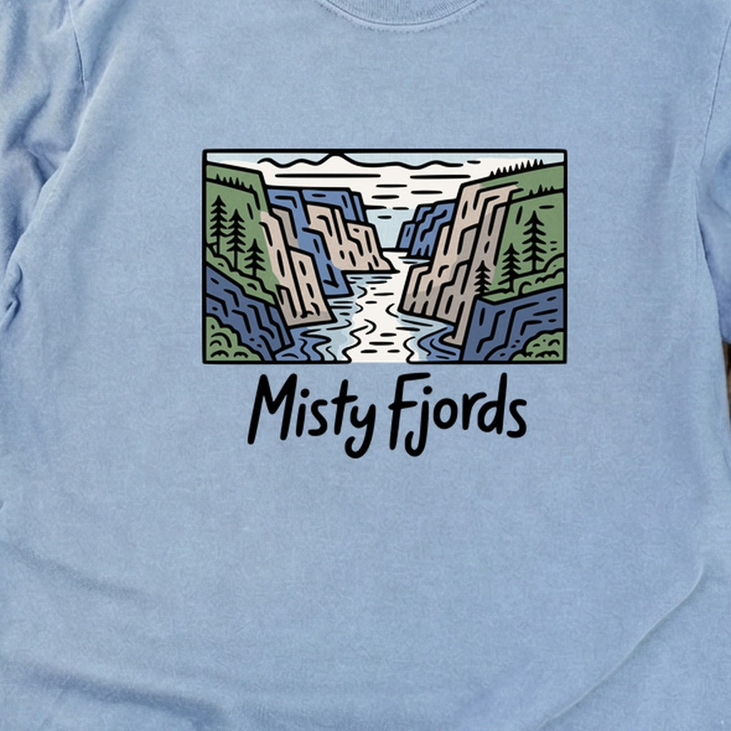 Misty Fjords National Monument Cotton Long Sleeve